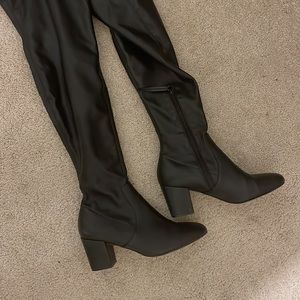 REBECCA MINKOFF LEATHER HIGH BOOTS